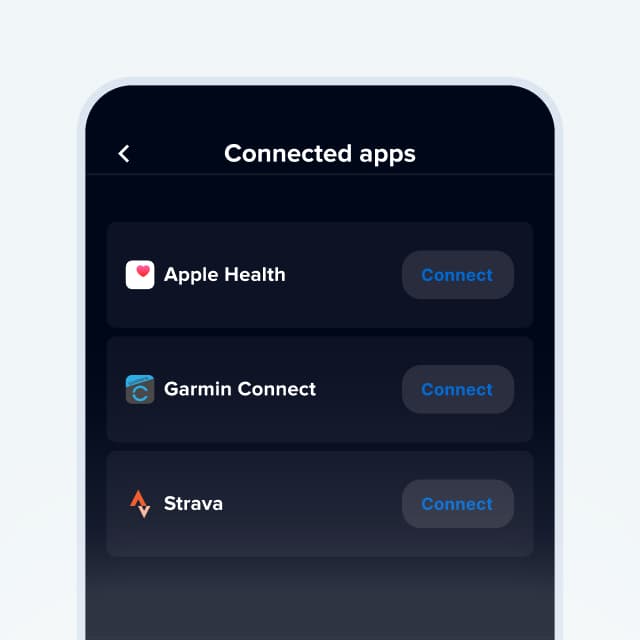 Sync your health data